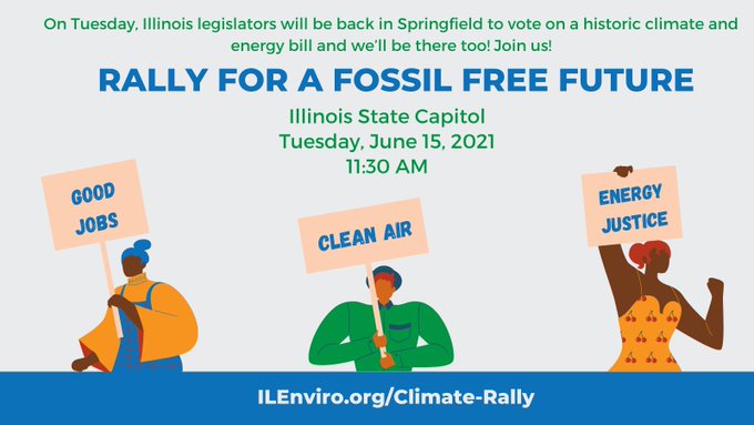 Illinois Rally for a Fossil Free Future